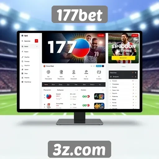 Interface do usuário do site 177bet é intuitiva